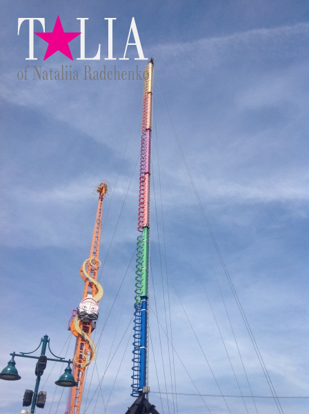 Парк аттракционов. Кони-Айленд, Бруклин, Нью-Йорк (Coney Island)