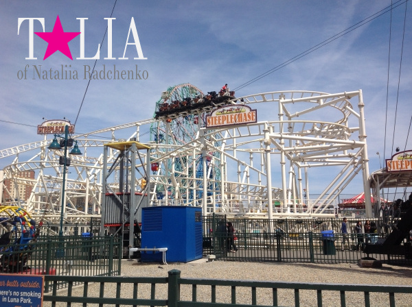 Парк аттракционов. Кони-Айленд, Бруклин, Нью-Йорк (Coney Island)