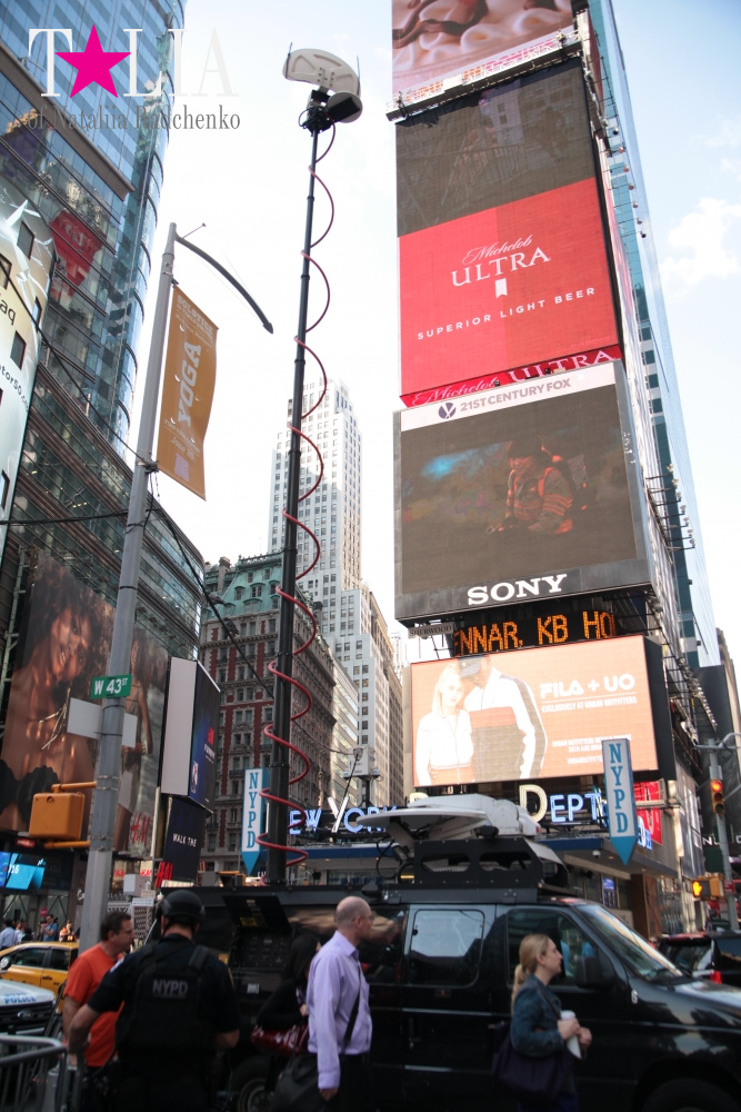 Моя йога на Таймс Сквер на фестивале йоги SolsticeTSq 2016