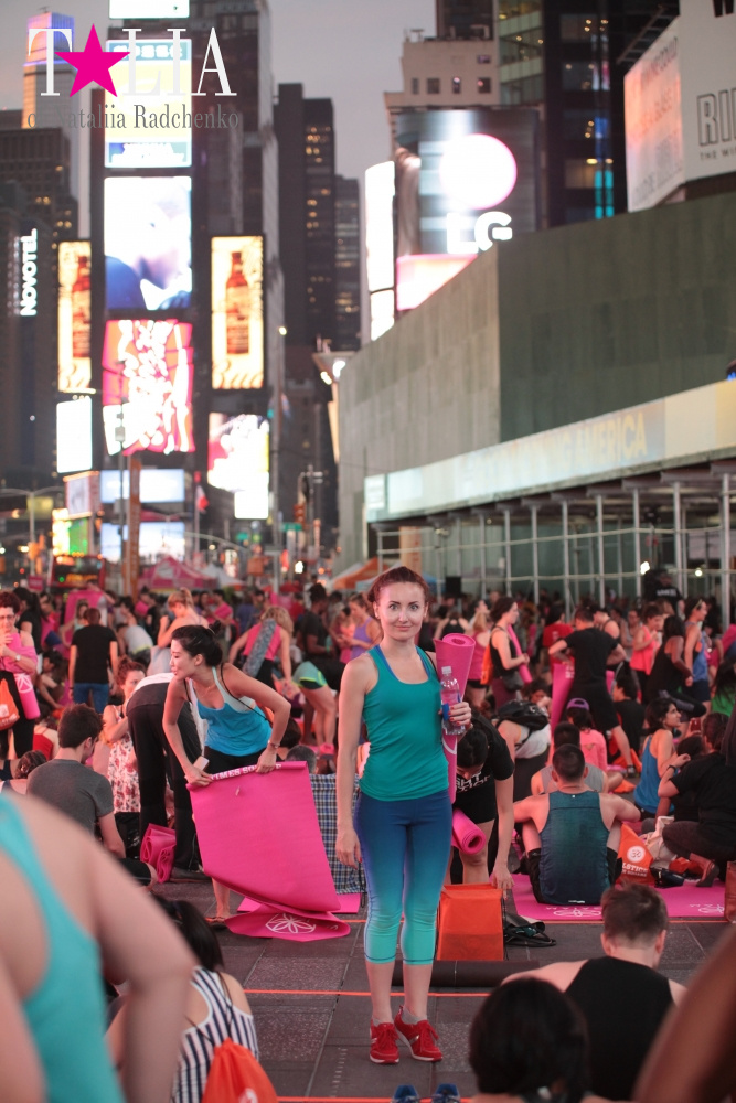 Финиш Solstice in Times Square 2016