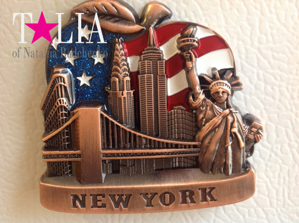 Магнит из Нью-Йорка.