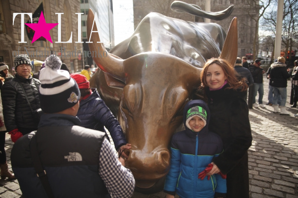 Знаменитый атакующий бык, Бродвей, Нью-Йорк, США