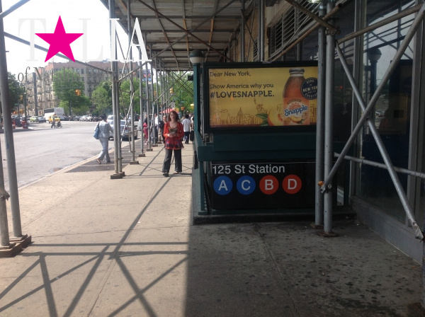 Станция метро - 125 стрит. Харлем, Верхний Манхэттен, Нью-Йорк