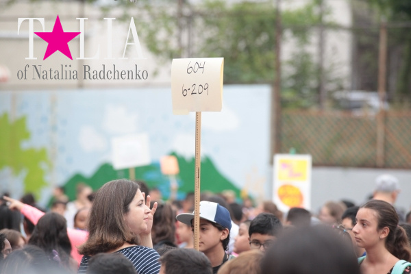 Первый день в учебном году. Школа PS/IS 104 Форт Хамилтон, Бей Ридж, Бруклин, Нью-Йорк