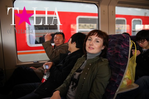 Скоростной поезд Пекин-Шанхай.