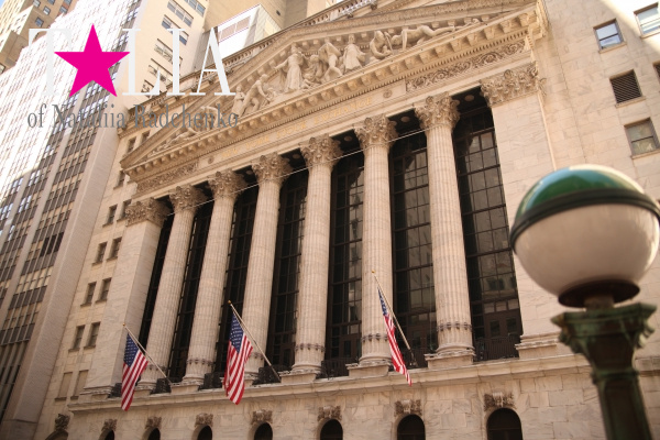 Нью-Йоркская Фондовая Биржа, Уолл Стрит, Манхэттен, Нью-Йорк, США