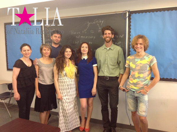 Наш Happy English class:)