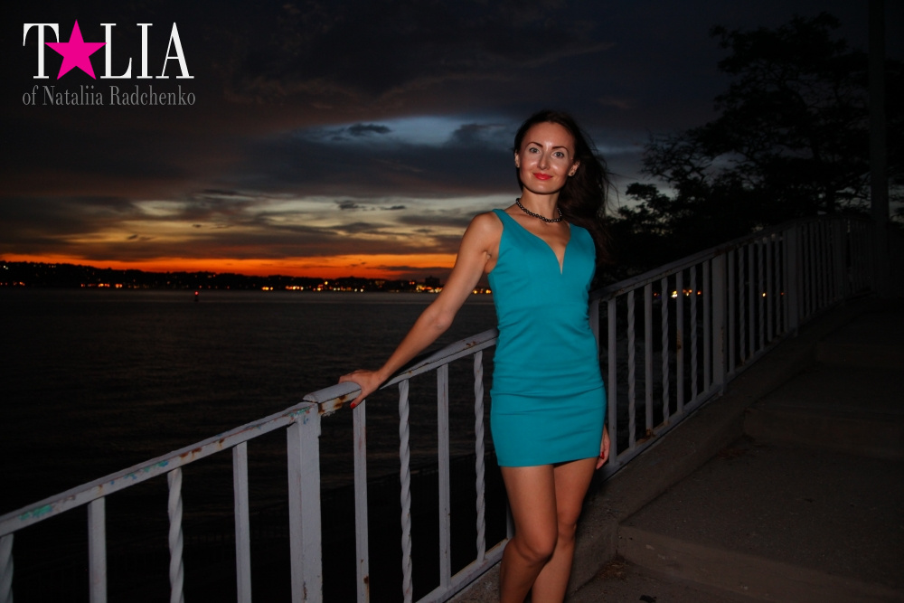 Закат на набережной Бей Риджа