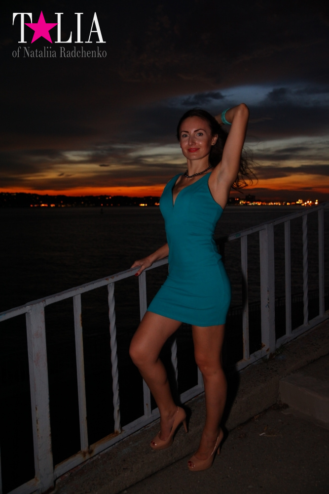 Закат на набережной Бей Риджа