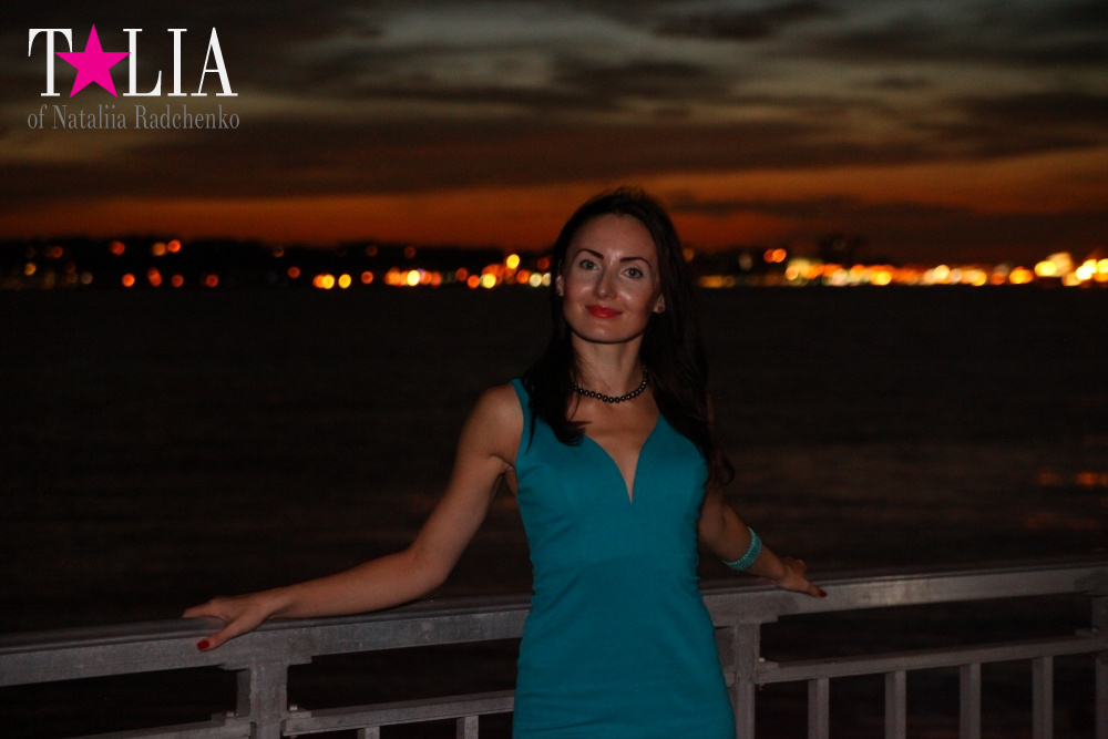 Закат на набережной Бей Риджа