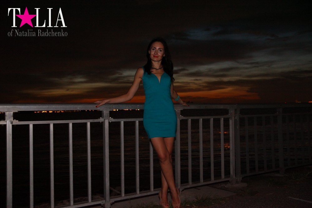 Закат на набережной Бей Риджа