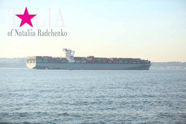 Гудзон, вид с набережной Бей Риджа, Бруклин, Нью-Йорк