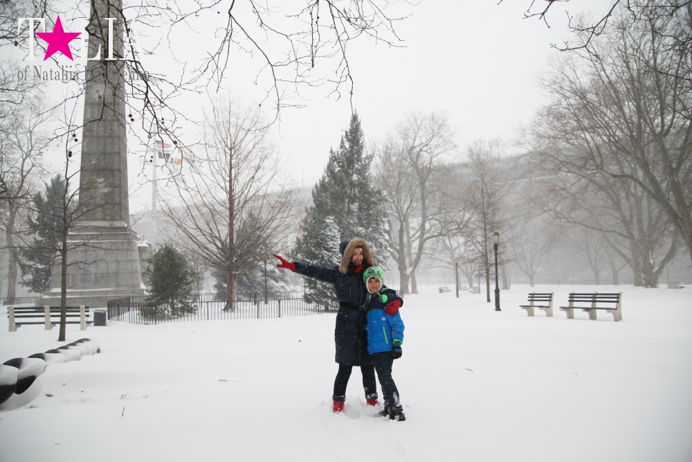 Снежный Шторм в Нью-Йорке 23 января 2016