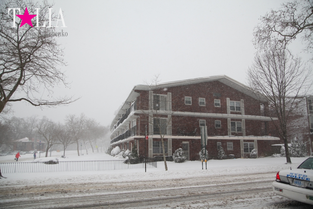 Снежный Шторм в Нью-Йорке 23 января 2016