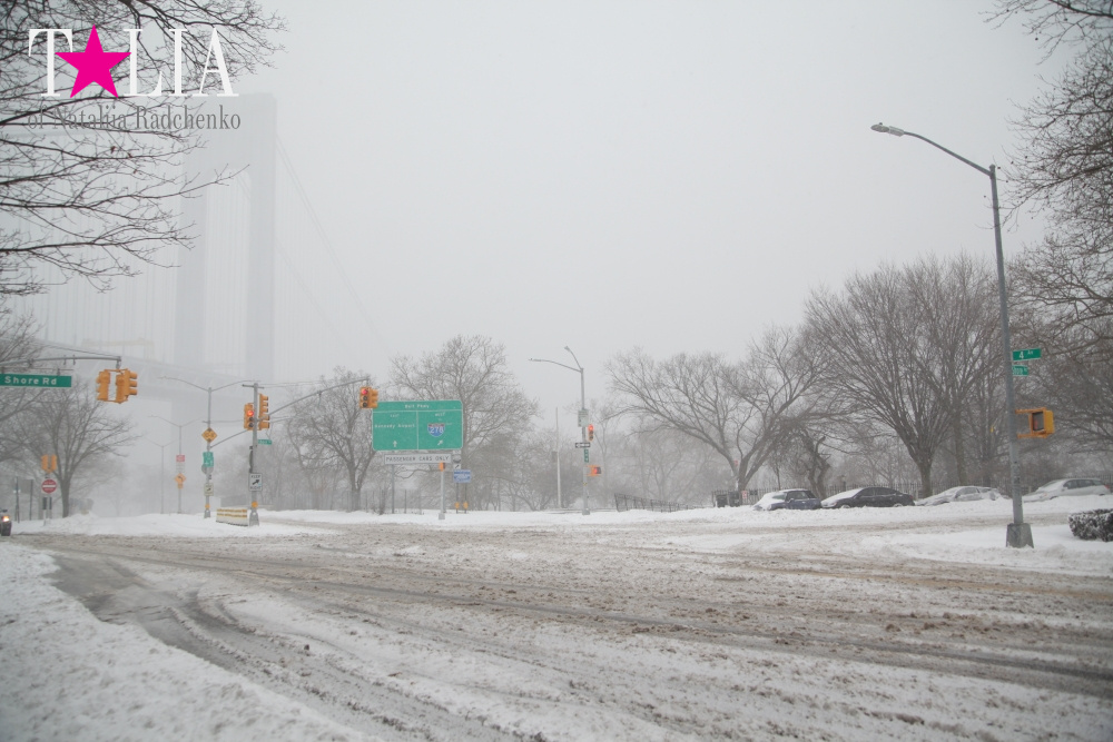 Снежный Шторм в Нью-Йорке 23 января 2016