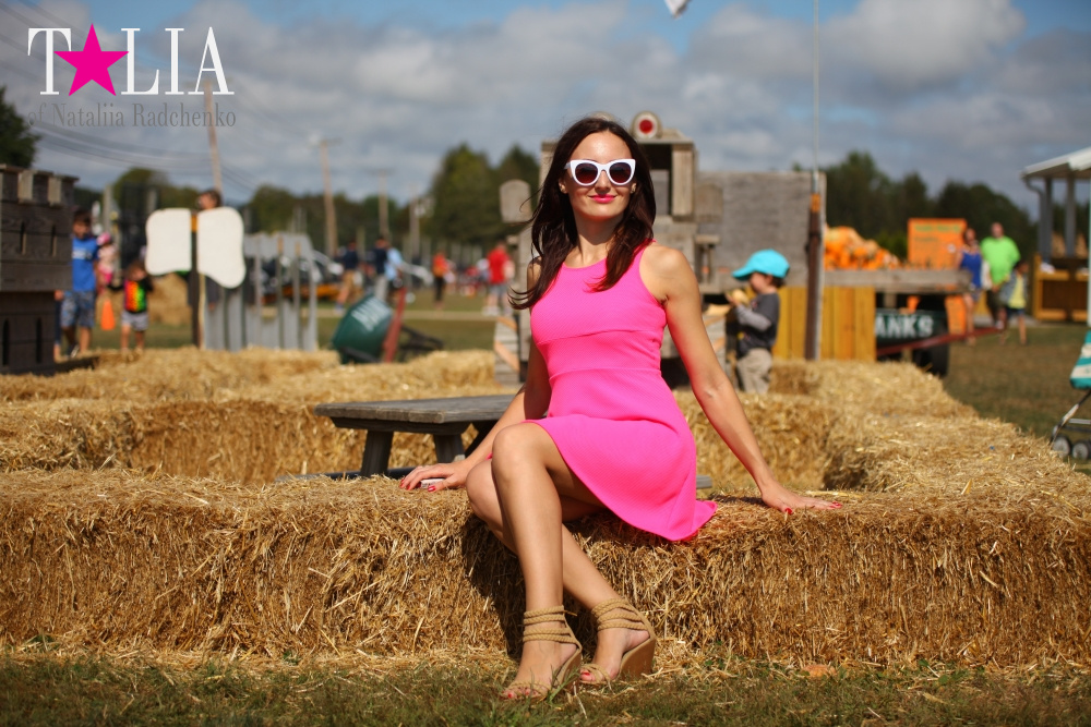 Кукурузный лабиринт и катание в бочках в HANK'S PUMPKINTOWN, the Hamptons, NY