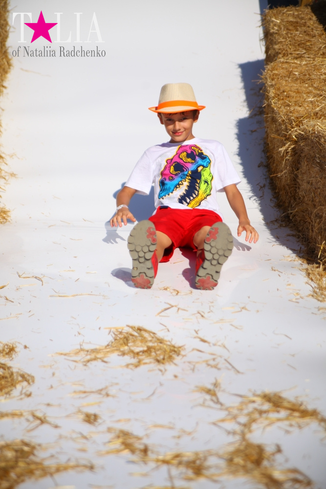 Кукурузный лабиринт и катание в бочках в HANK'S PUMPKINTOWN, the Hamptons, NY