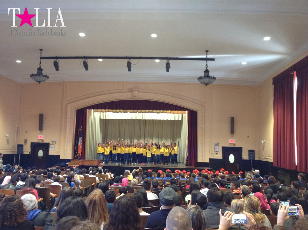 Концерт в американской школе