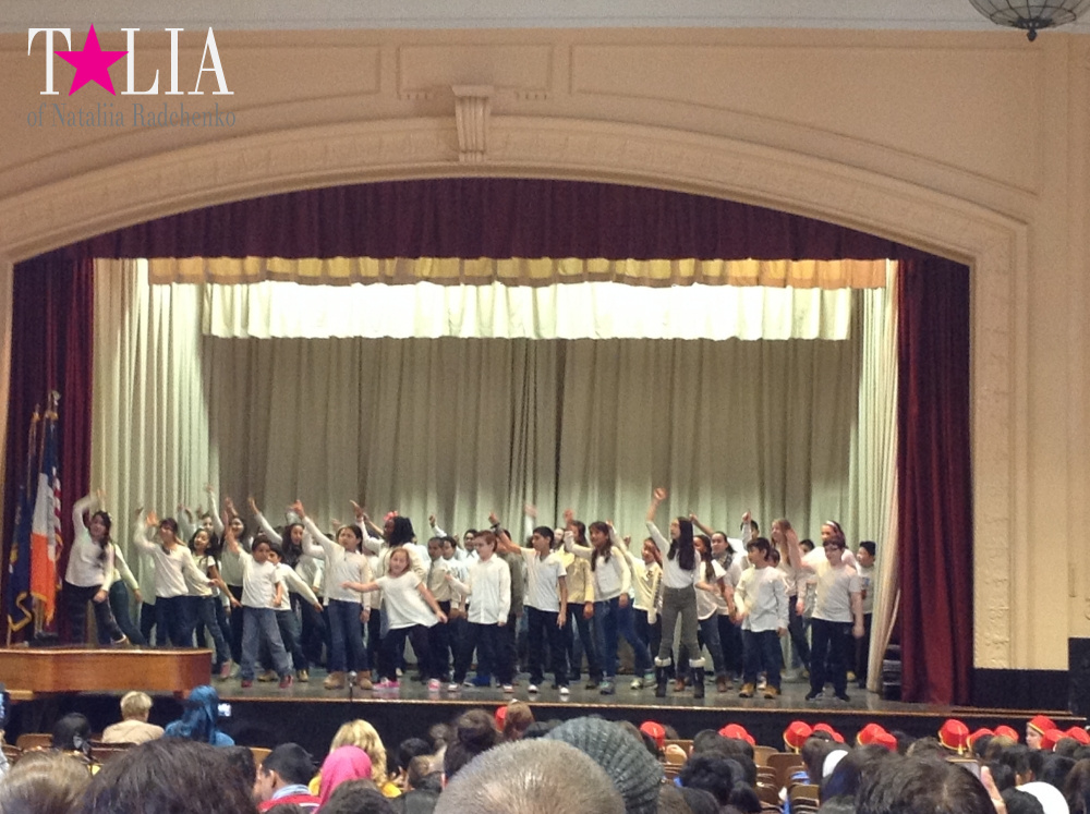 Выступление 5-х классов!