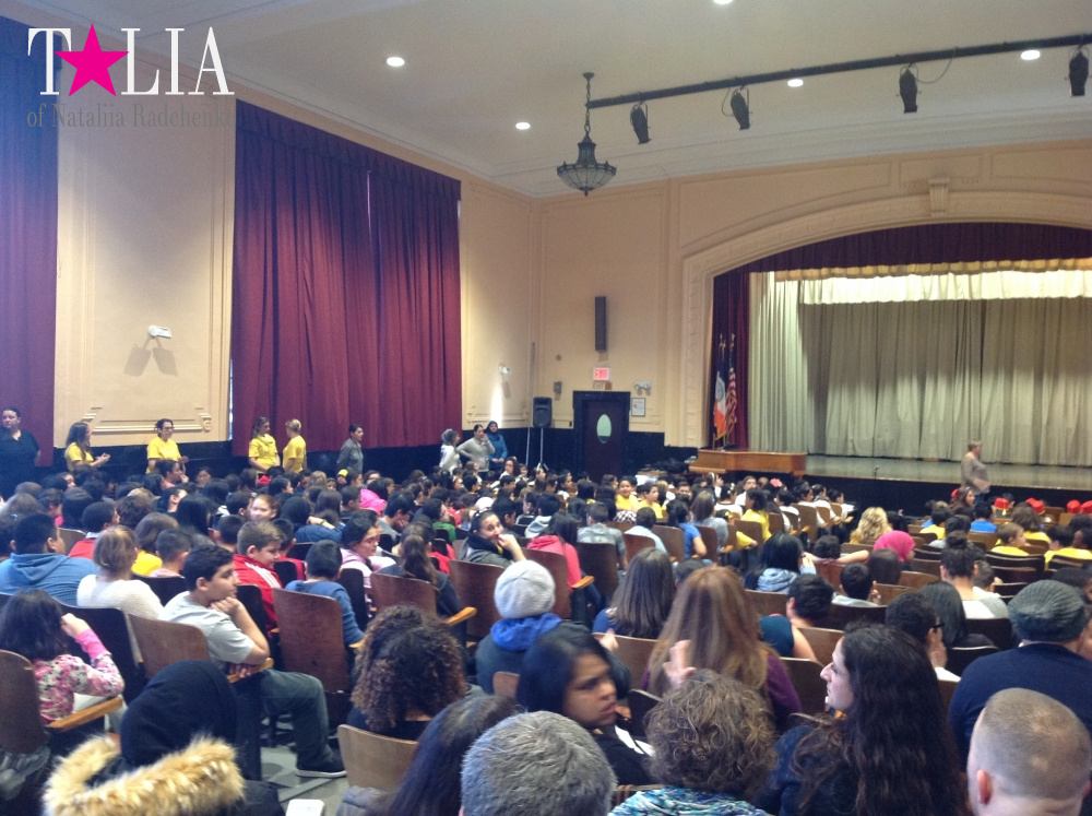 Концерт в американской школе