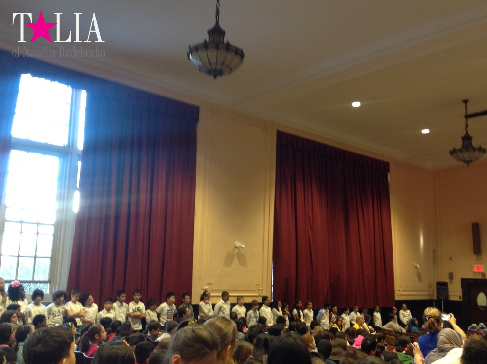 Концерт в американской школе