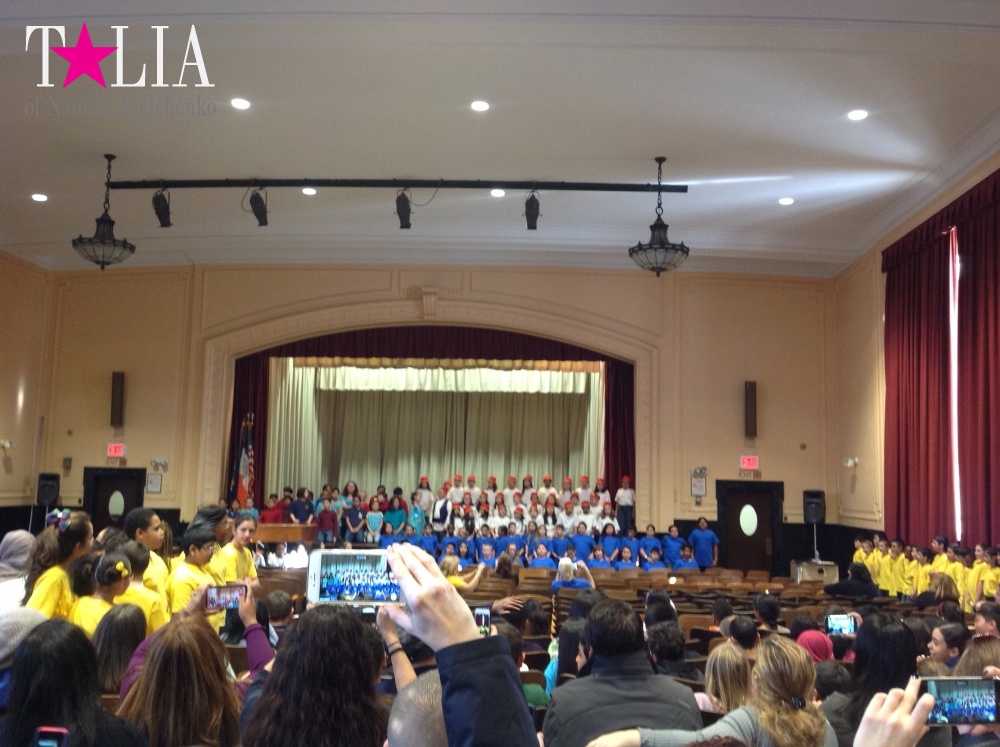 Концерт в американской школе