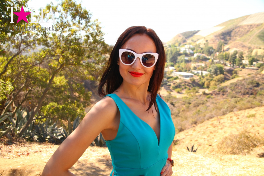 День рождения нашего папы и путешествие в Голливуд (штат Калифорния, знак Голливуд)