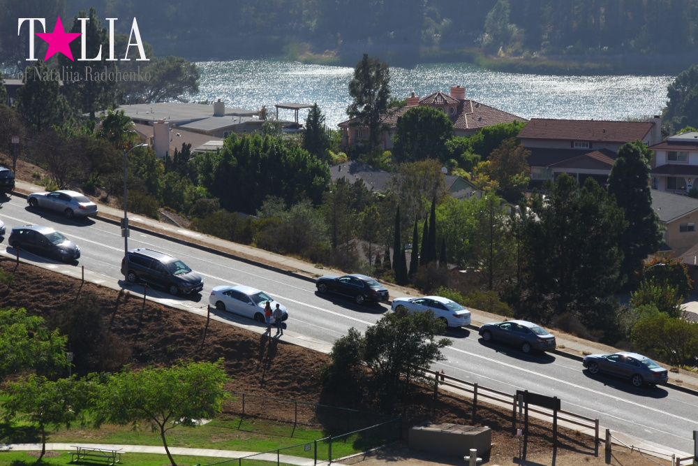 День рождения нашего папы и путешествие в Голливуд (штат Калифорния, знак Голливуд)