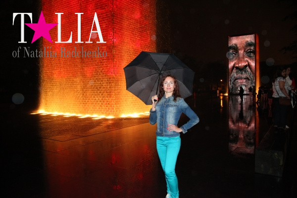 Краун фонтан в Миллениум парке Чикаго (Crown Fountain, Chicago)