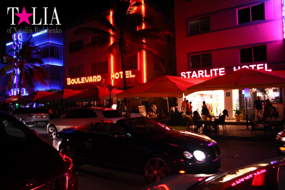 Оушен Драйв на Майами Бич (Ocean Drive)