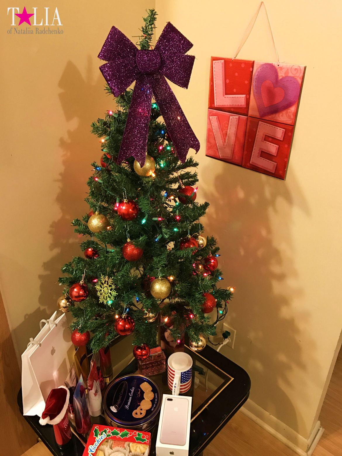 Наше американское Рождество 2017 и подарки Санта Клауса