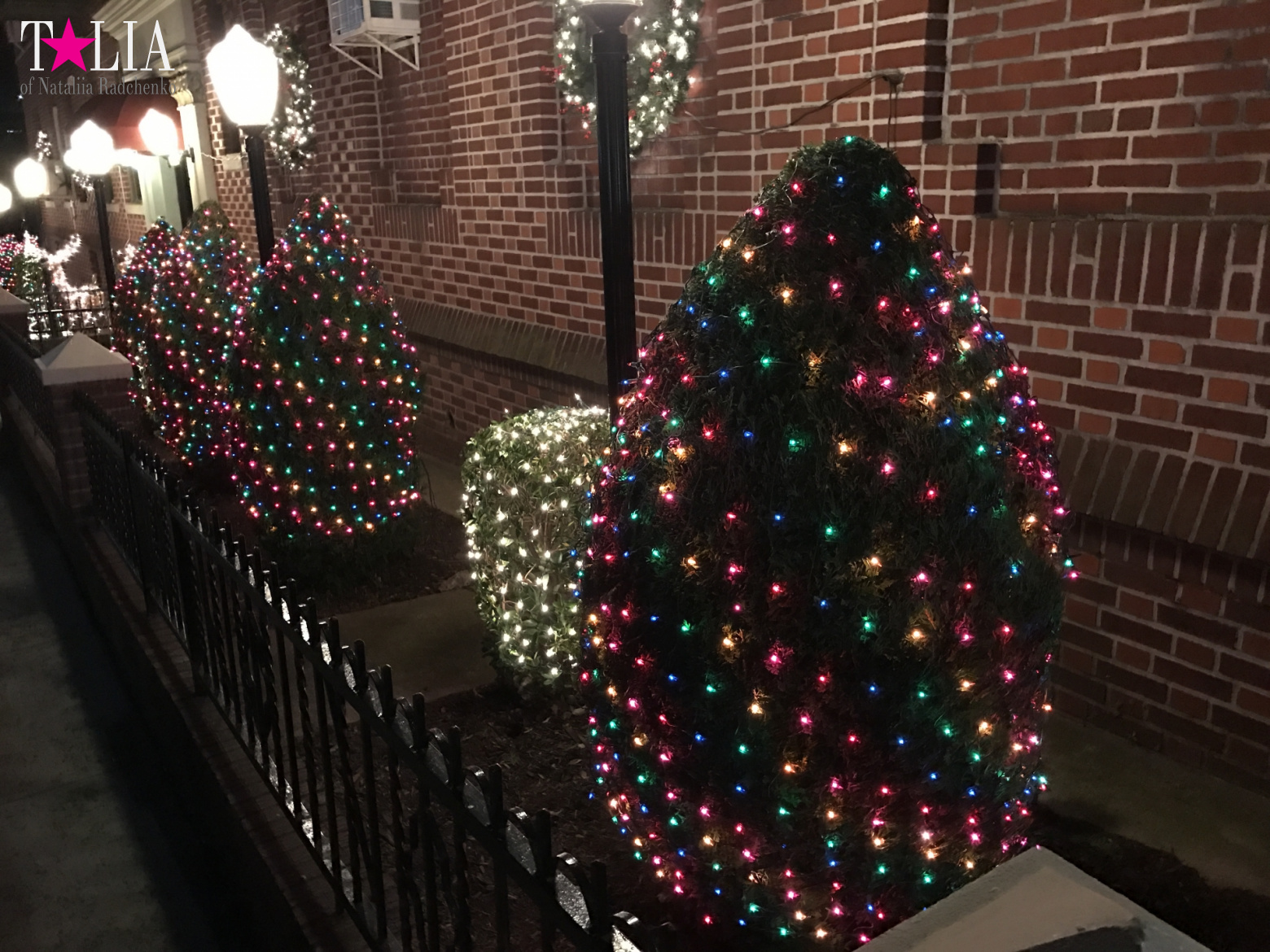 Preparation of New York for Christmas and New Year 2017. Manhattan + Bay Ridge