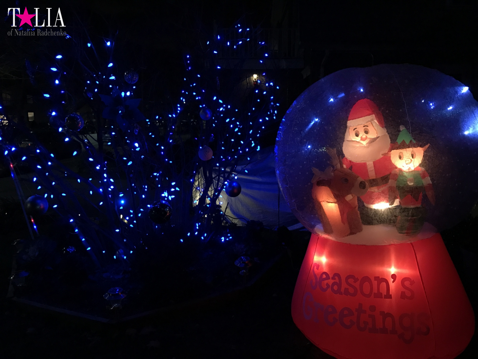 Preparation of New York for Christmas and New Year 2017. Manhattan + Bay Ridge