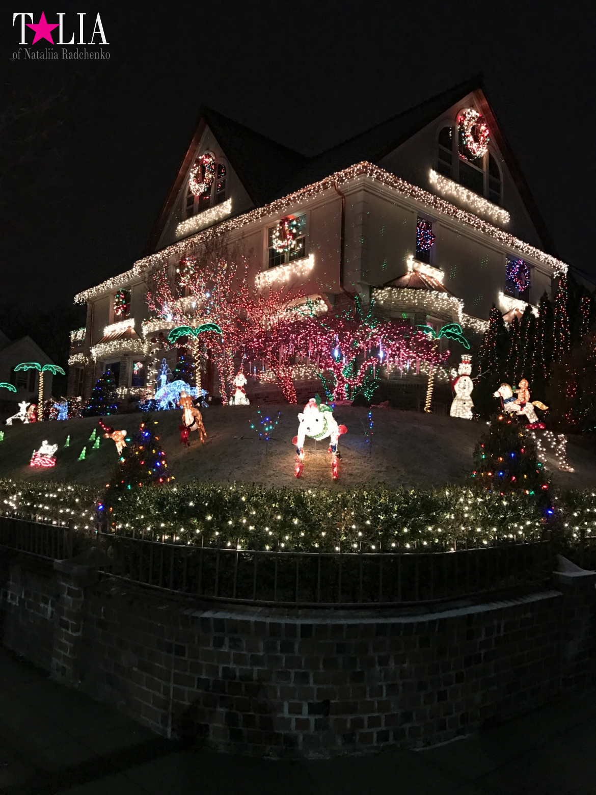 Preparation of New York for Christmas and New Year 2017. Manhattan + Bay Ridge