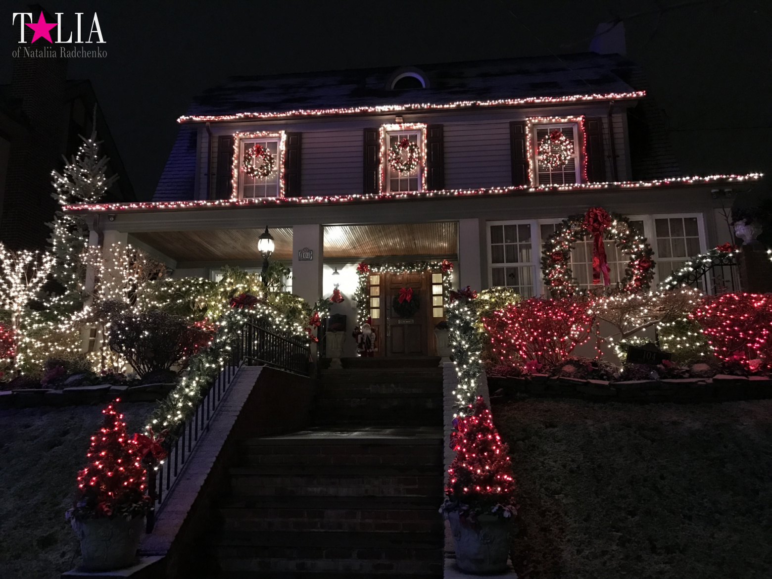 Preparation of New York for Christmas and New Year 2017. Manhattan + Bay Ridge