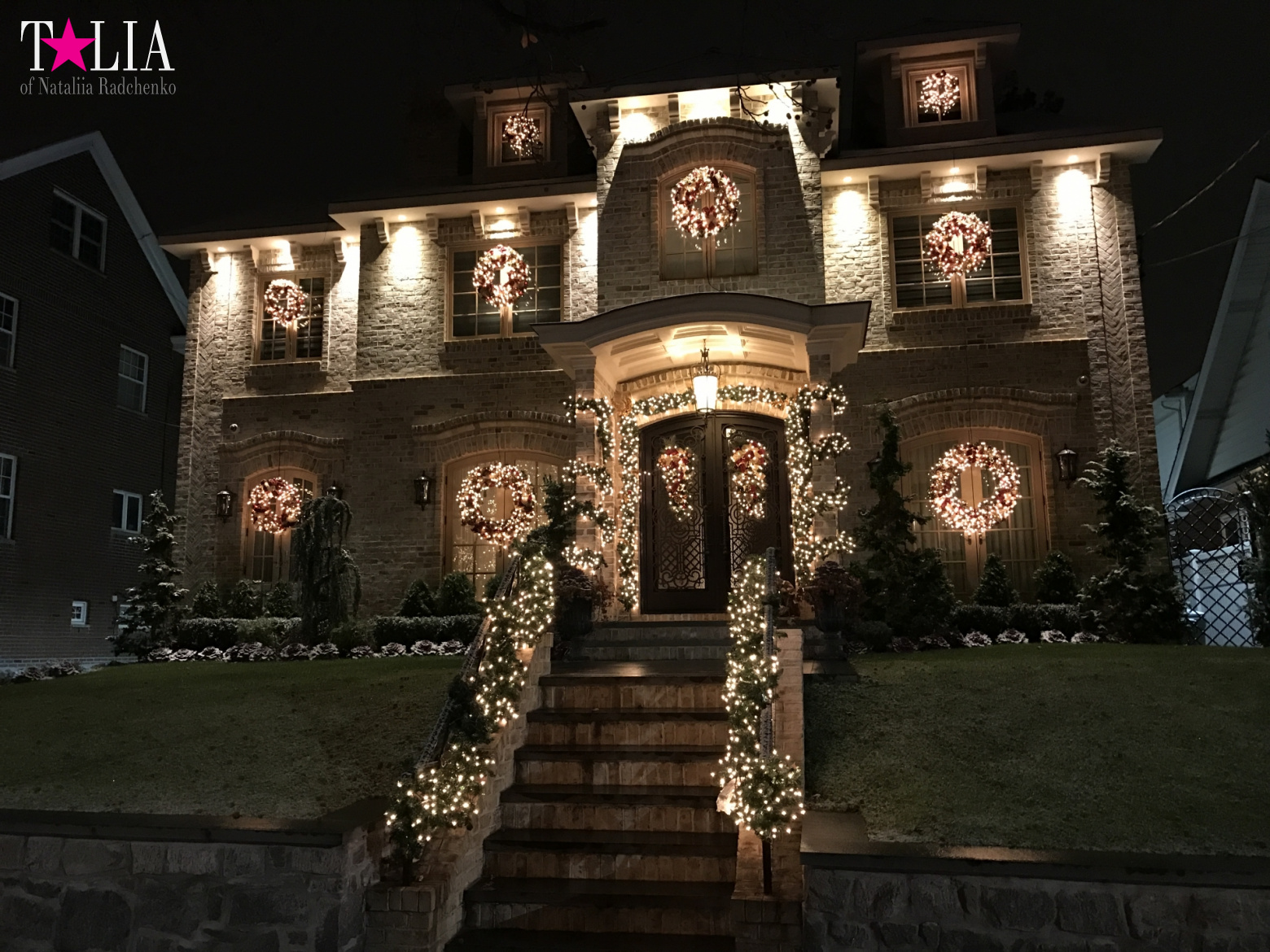 Preparation of New York for Christmas and New Year 2017. Manhattan + Bay Ridge