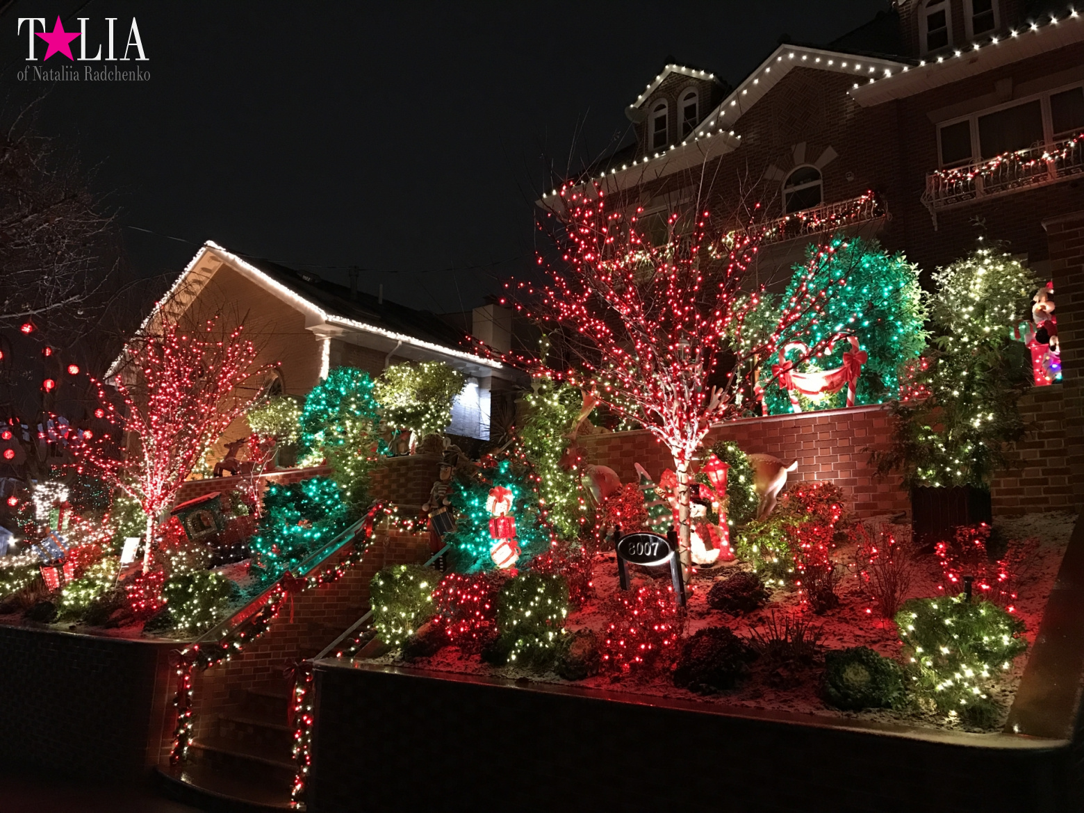 Preparation of New York for Christmas and New Year 2017. Manhattan + Bay Ridge