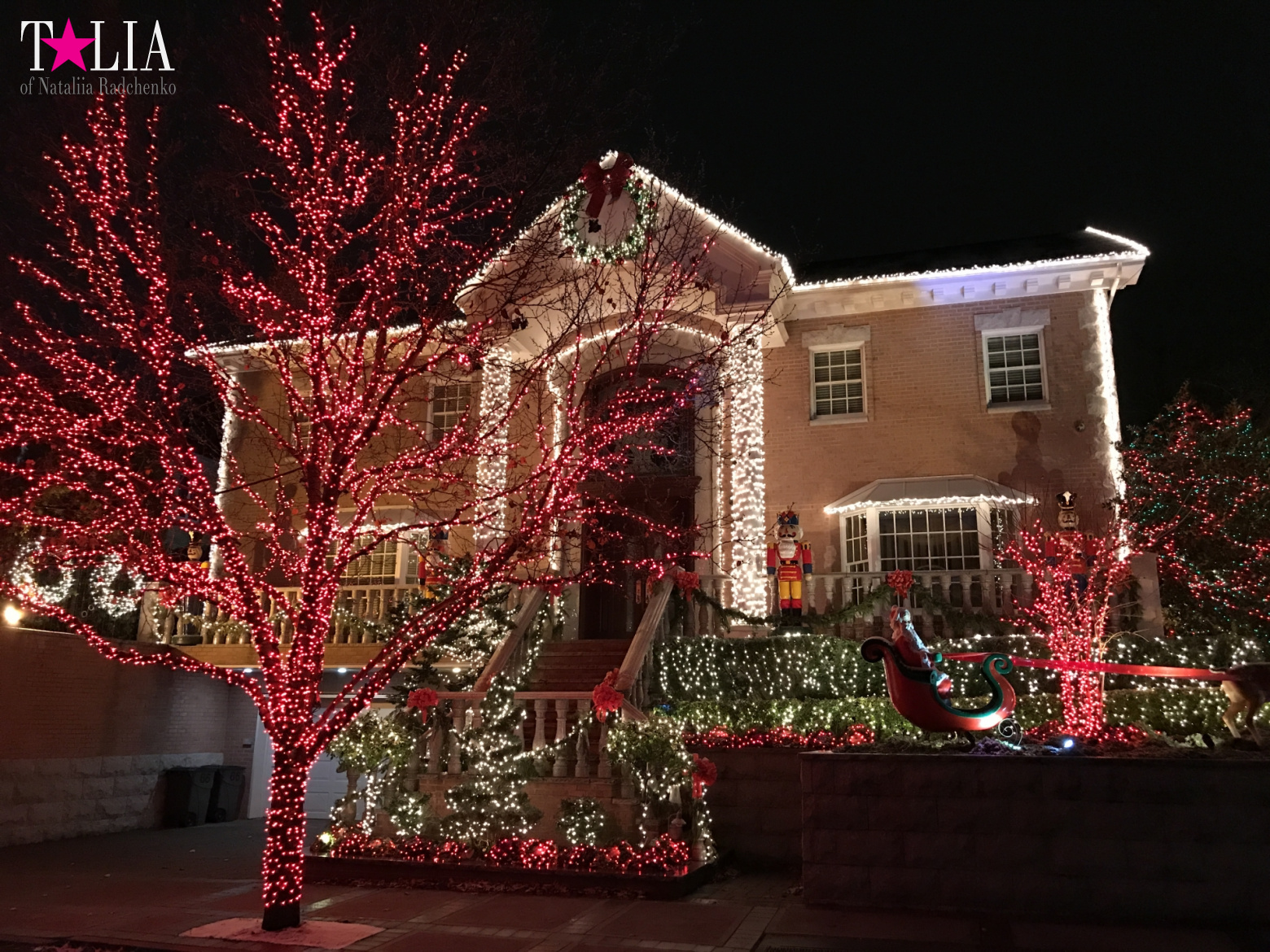 Preparation of New York for Christmas and New Year 2017. Manhattan + Bay Ridge