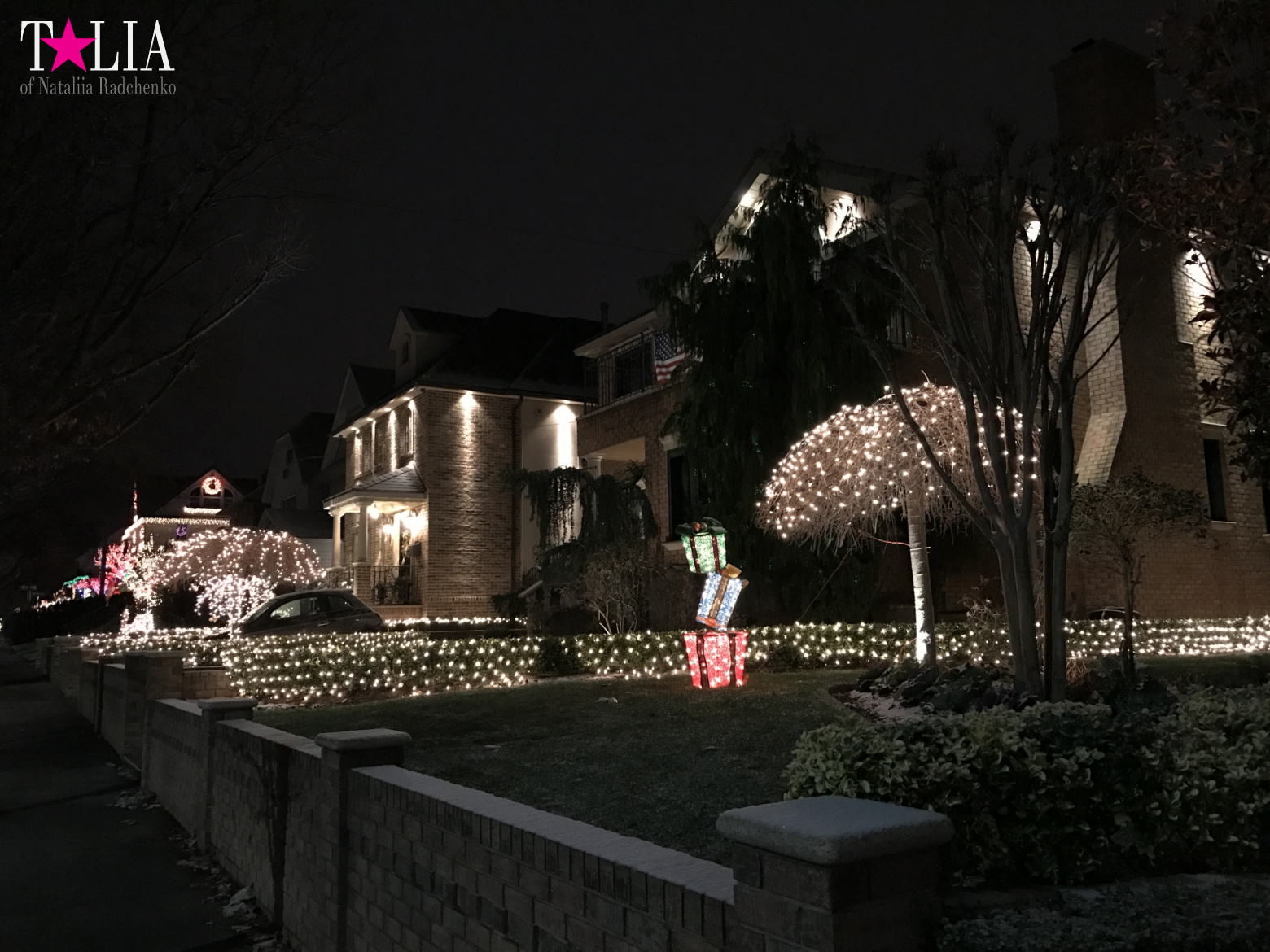 Preparation of New York for Christmas and New Year 2017. Manhattan + Bay Ridge