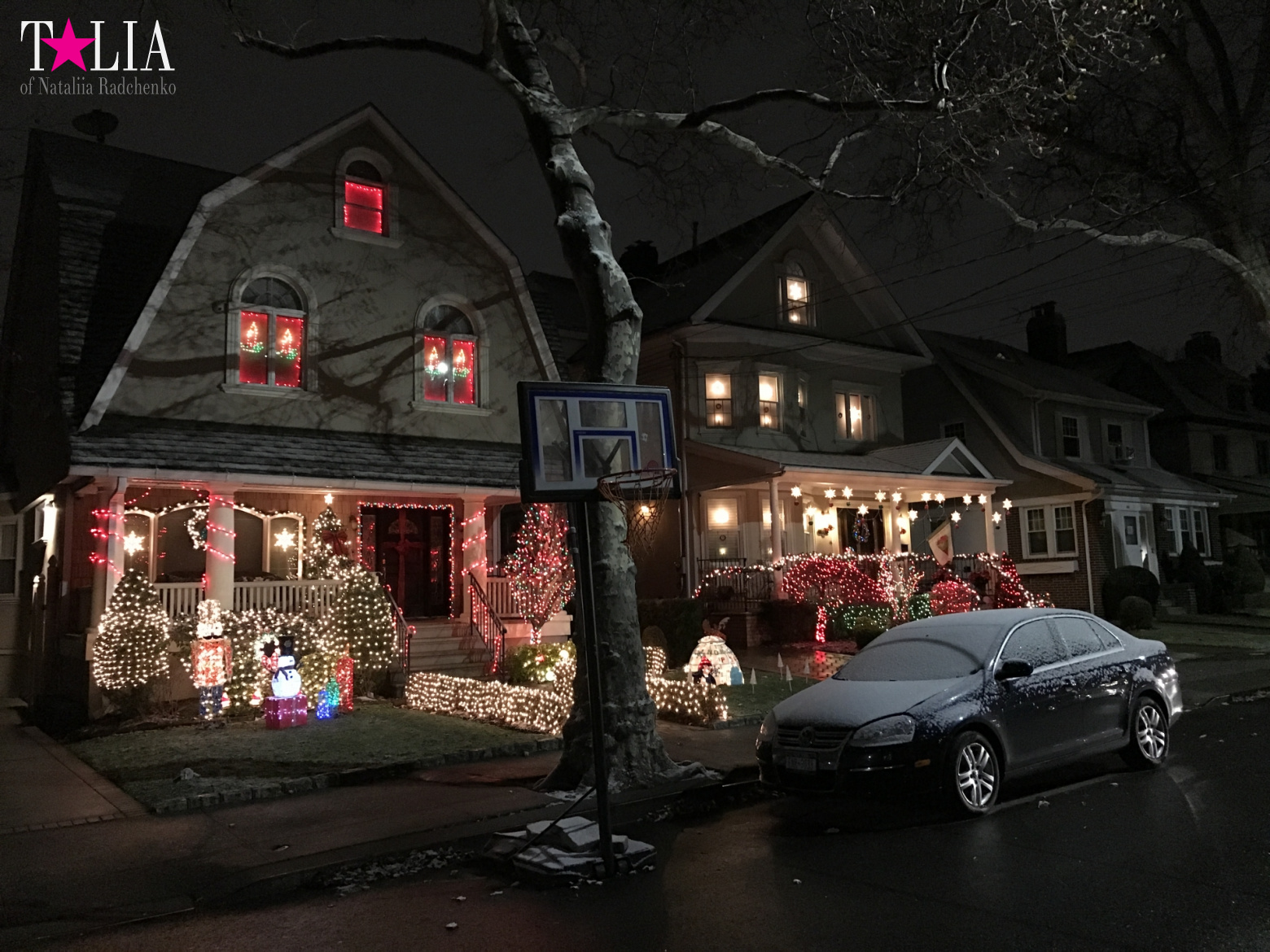 Preparation of New York for Christmas and New Year 2017. Manhattan + Bay Ridge