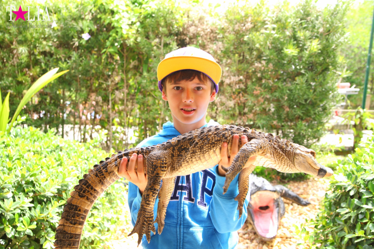 The show with crocodiles and other entertainments of Gator Park, Everglades, Miami