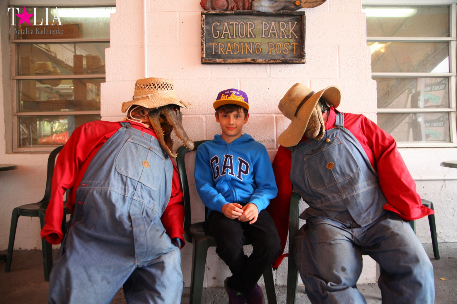 The show with crocodiles and other entertainments of Gator Park, Everglades, Miami