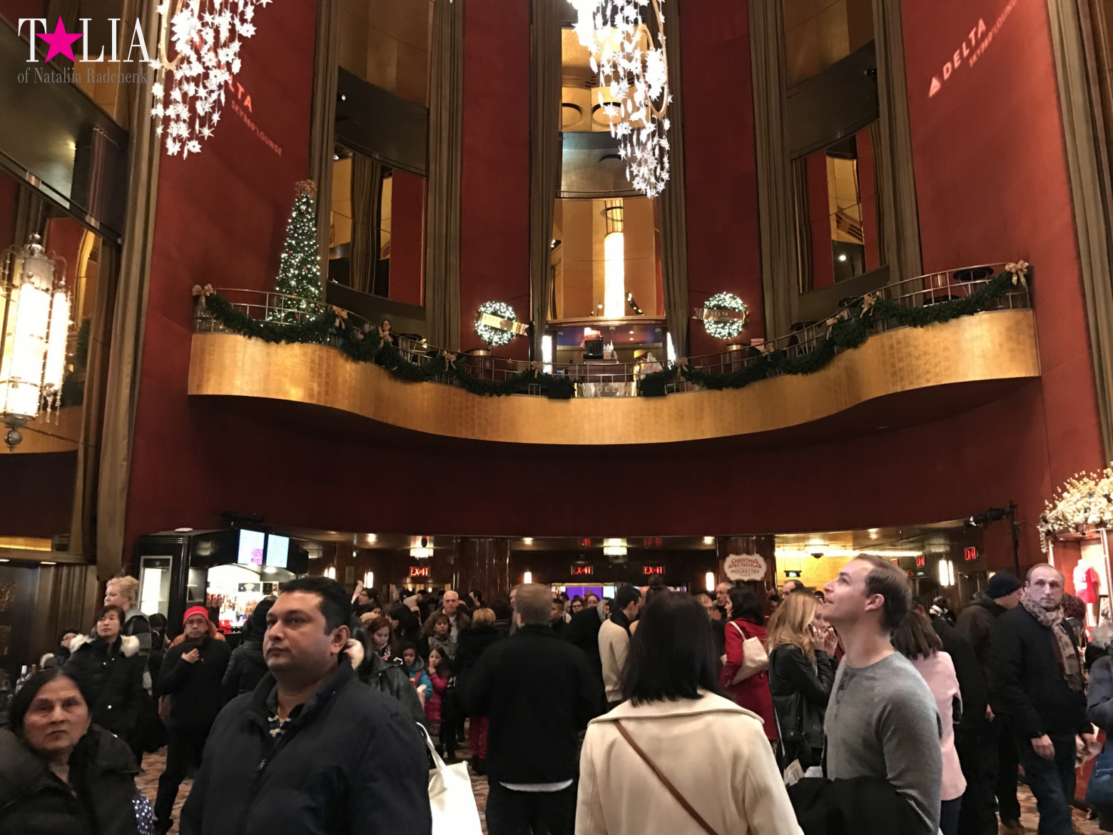 Musical on Broadway "Radio City Christmas Spectacular" with dancers "The Rockettes"