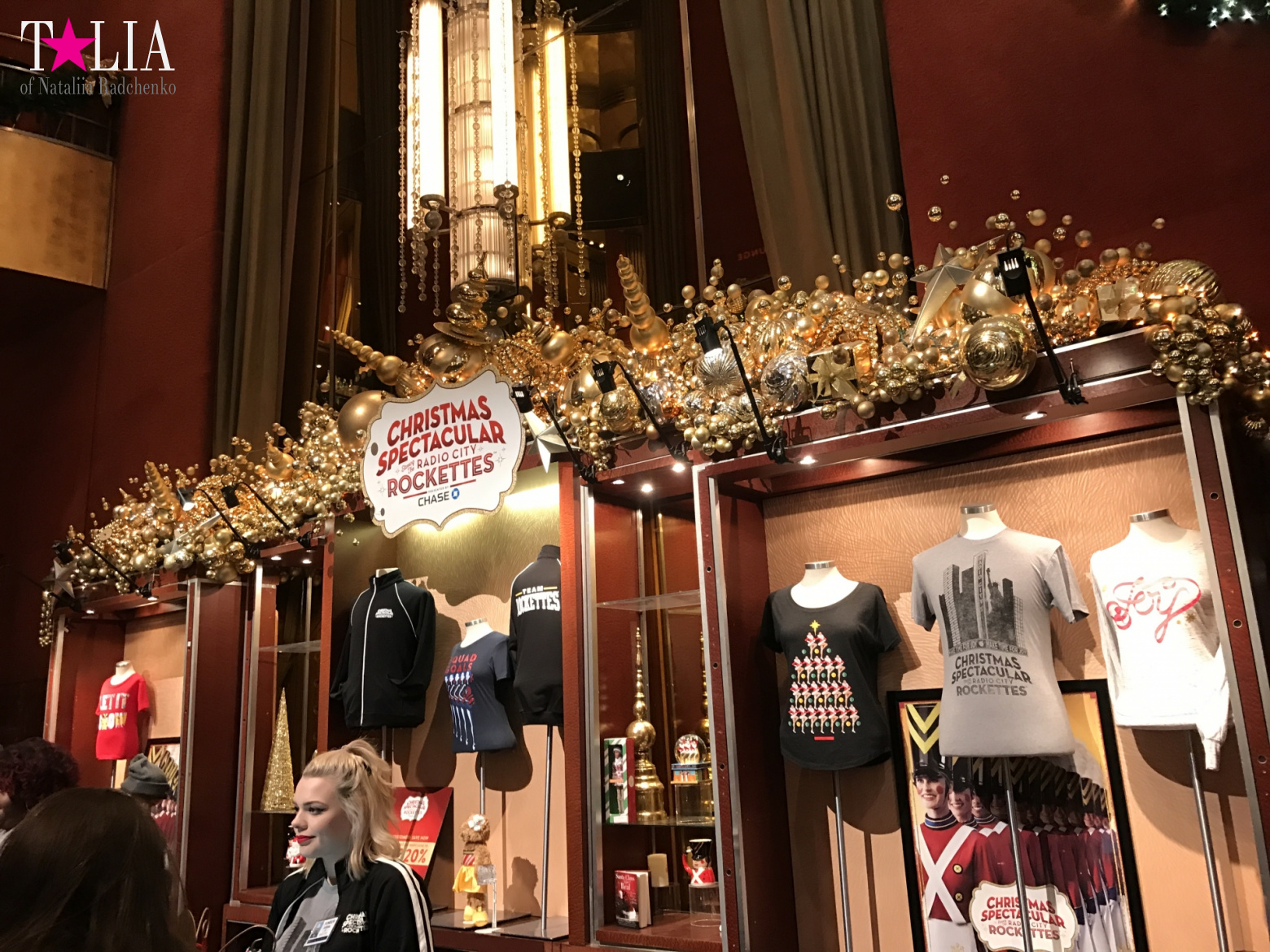 Musical on Broadway "Radio City Christmas Spectacular" with dancers "The Rockettes"