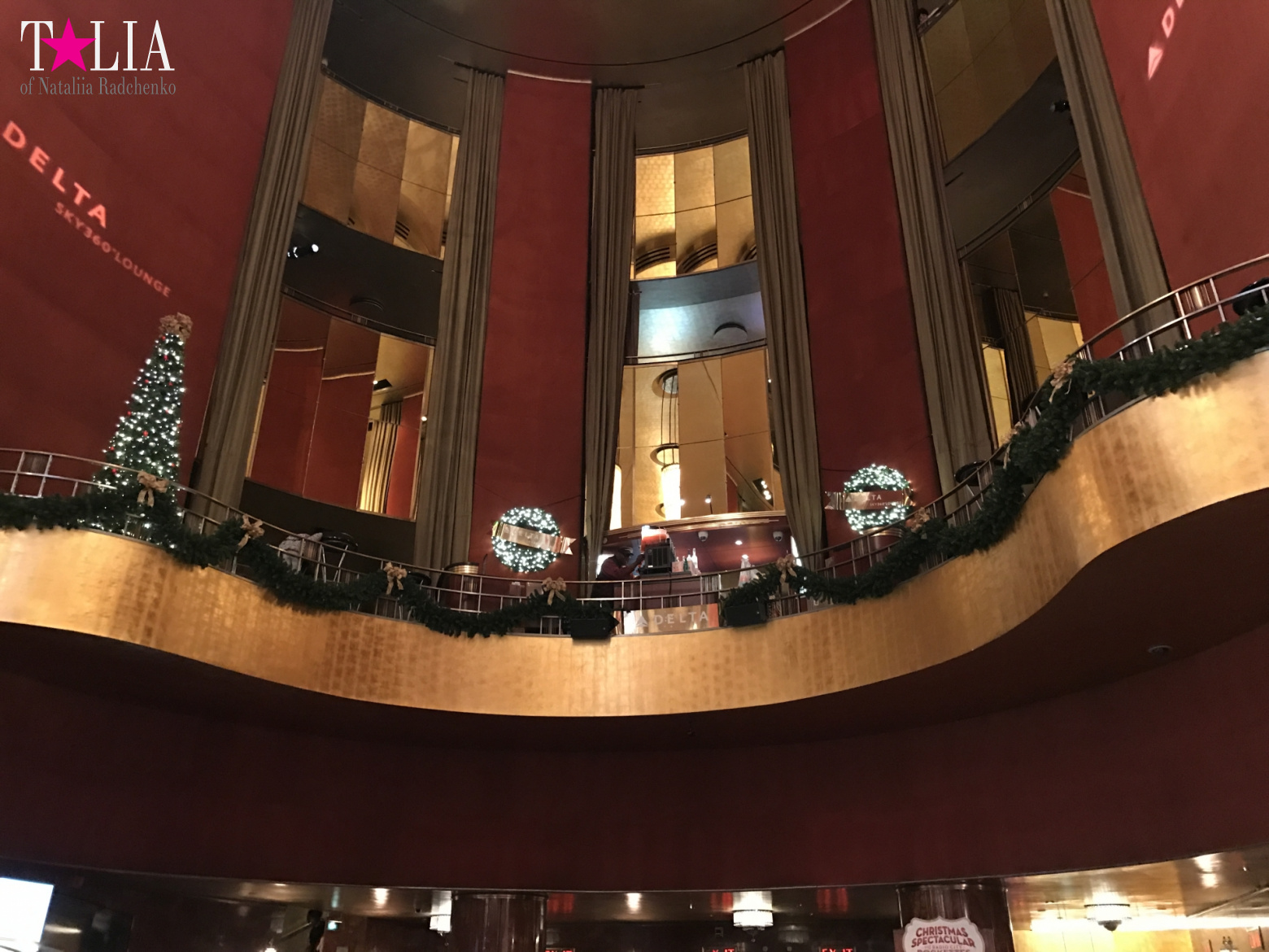 Musical on Broadway "Radio City Christmas Spectacular" with dancers "The Rockettes"