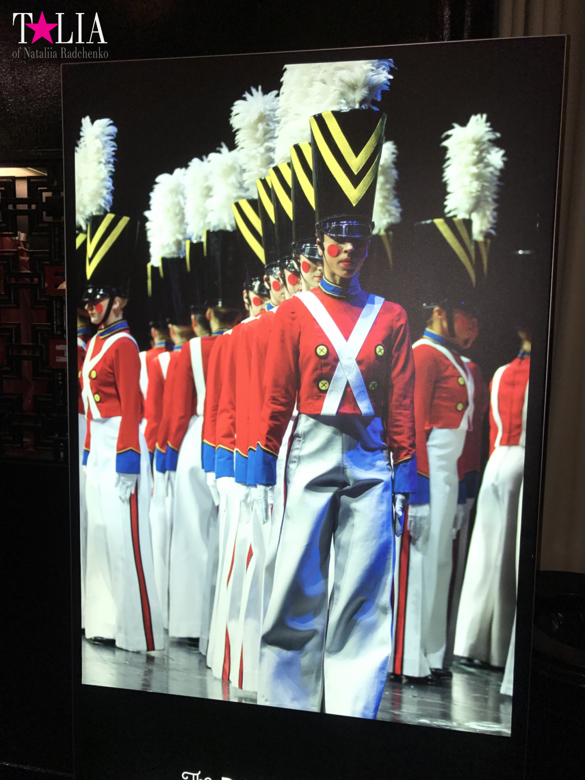 Musical on Broadway "Radio City Christmas Spectacular" with dancers "The Rockettes"