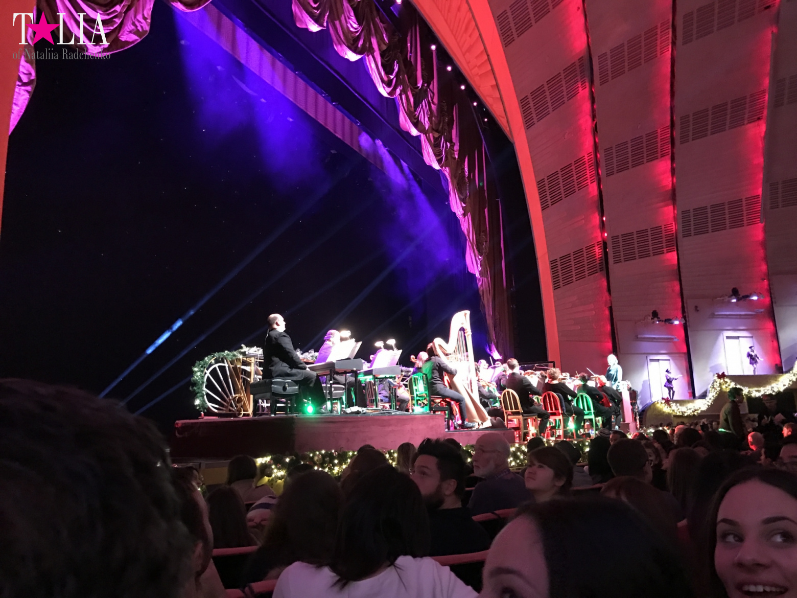 Musical on Broadway "Radio City Christmas Spectacular" with dancers "The Rockettes"