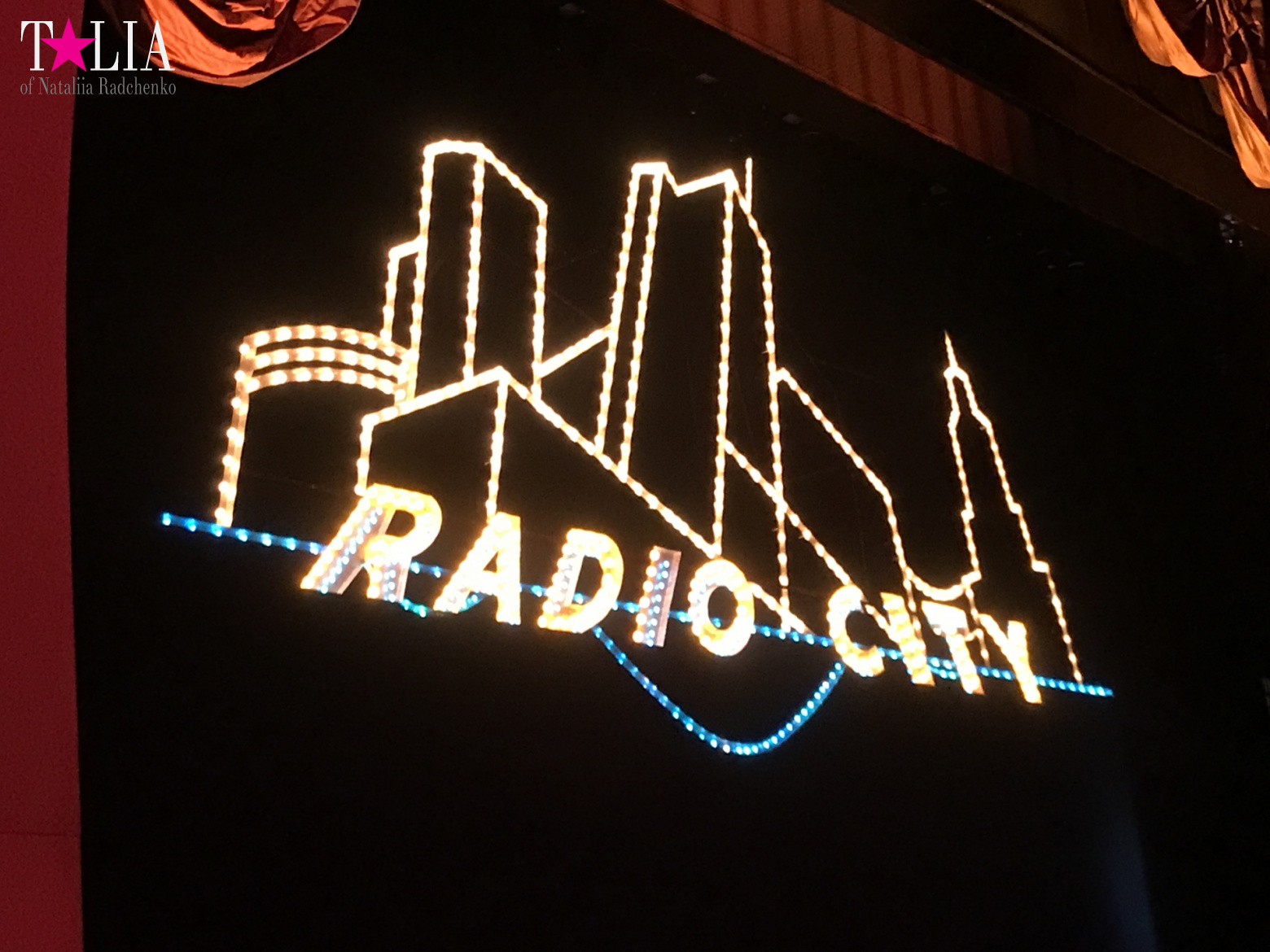 Musical on Broadway "Radio City Christmas Spectacular" with dancers "The Rockettes"