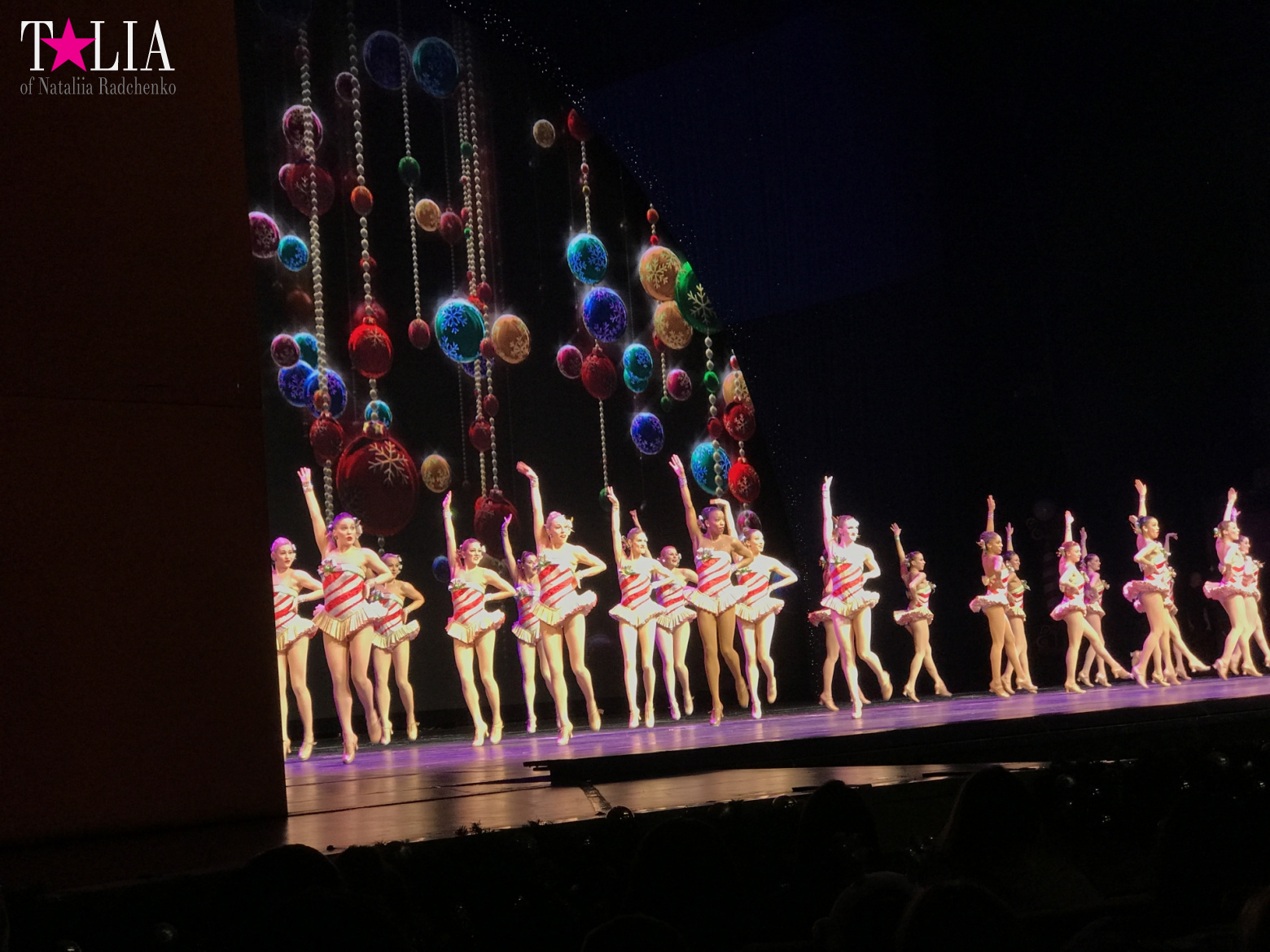 Musical on Broadway "Radio City Christmas Spectacular" with dancers "The Rockettes"