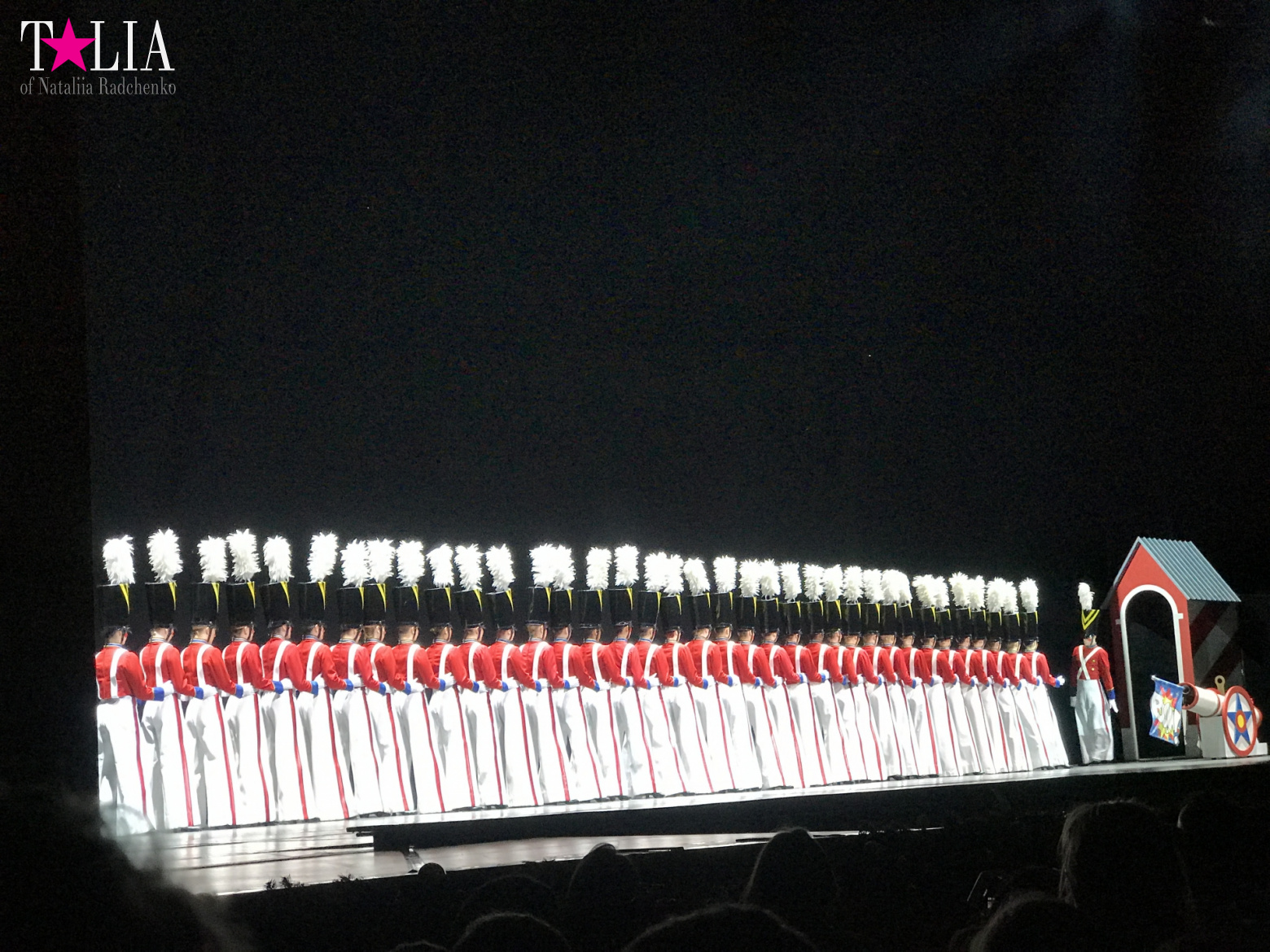 Musical on Broadway "Radio City Christmas Spectacular" with dancers "The Rockettes"